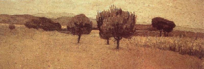 Giuseppe Abbati Landscape at Castiglioncello oil painting picture